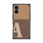 プレミアムパネル with MagSafe［ オリジナル - initial two tone - A brown ］