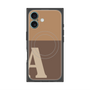プレミアムパネル with MagSafe［ オリジナル - initial two tone - A brown ］