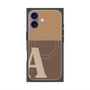プレミアムパネル with MagSafe［ オリジナル - initial two tone - A brown ］