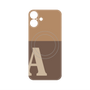 プレミアムパネル with MagSafe［ オリジナル - initial two tone - A brown ］