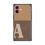 プレミアムパネル with MagSafe［ オリジナル - initial two tone - A brown ］