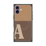 プレミアムパネル with MagSafe［ オリジナル - initial two tone - A brown ］