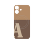 プレミアムパネル with MagSafe［ オリジナル - initial two tone - A brown ］