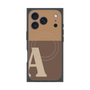 プレミアムパネル with MagSafe［ オリジナル - initial two tone - A brown ］