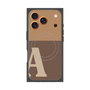 プレミアムパネル with MagSafe［ オリジナル - initial two tone - A brown ］