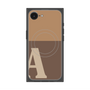 プレミアムパネル with MagSafe［ オリジナル - initial two tone - A brown ］