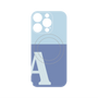 プレミアムパネル with MagSafe［ オリジナル - initial two tone - A blue ］