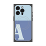 プレミアムパネル with MagSafe［ オリジナル - initial two tone - A blue ］