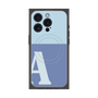 プレミアムパネル with MagSafe［ オリジナル - initial two tone - A blue ］
