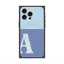 プレミアムパネル with MagSafe［ オリジナル - initial two tone - A blue ］