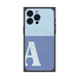 プレミアムパネル with MagSafe［ オリジナル - initial two tone - A blue ］
