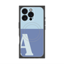 プレミアムパネル with MagSafe［ オリジナル - initial two tone - A blue ］