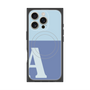 プレミアムパネル with MagSafe［ オリジナル - initial two tone - A blue ］