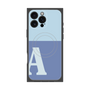 プレミアムパネル with MagSafe［ オリジナル - initial two tone - A blue ］
