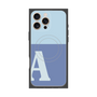プレミアムパネル with MagSafe［ オリジナル - initial two tone - A blue ］