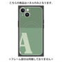 プレミアムパネル with MagSafe［ オリジナル - initial two tone - A green ］
