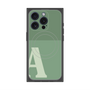 プレミアムパネル with MagSafe［ オリジナル - initial two tone - A green ］
