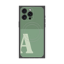 プレミアムパネル with MagSafe［ オリジナル - initial two tone - A green ］