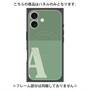 プレミアムパネル with MagSafe［ オリジナル - initial two tone - A green ］