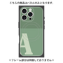 プレミアムパネル with MagSafe［ オリジナル - initial two tone - A green ］