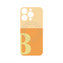 プレミアムパネル with MagSafe［ オリジナル - initial two tone - B orange ］