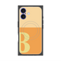プレミアムパネル with MagSafe［ オリジナル - initial two tone - B orange ］