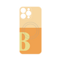 プレミアムパネル with MagSafe［ オリジナル - initial two tone - B orange ］