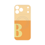 プレミアムパネル with MagSafe［ オリジナル - initial two tone - B orange ］