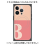 プレミアムパネル with MagSafe［ オリジナル - initial two tone - B pink ］