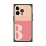 プレミアムパネル with MagSafe［ オリジナル - initial two tone - B pink ］