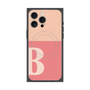 プレミアムパネル with MagSafe［ オリジナル - initial two tone - B pink ］