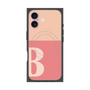 プレミアムパネル with MagSafe［ オリジナル - initial two tone - B pink ］