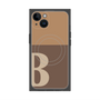 プレミアムパネル with MagSafe［ オリジナル - initial two tone - B brown ］