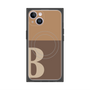 プレミアムパネル with MagSafe［ オリジナル - initial two tone - B brown ］
