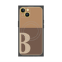 プレミアムパネル with MagSafe［ オリジナル - initial two tone - B brown ］