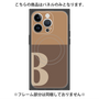 プレミアムパネル with MagSafe［ オリジナル - initial two tone - B brown ］