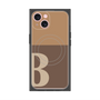 プレミアムパネル with MagSafe［ オリジナル - initial two tone - B brown ］