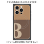 プレミアムパネル with MagSafe［ オリジナル - initial two tone - B brown ］