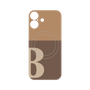 プレミアムパネル with MagSafe［ オリジナル - initial two tone - B brown ］