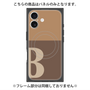 プレミアムパネル with MagSafe［ オリジナル - initial two tone - B brown ］
