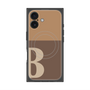プレミアムパネル with MagSafe［ オリジナル - initial two tone - B brown ］