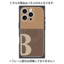 プレミアムパネル with MagSafe［ オリジナル - initial two tone - B brown ］