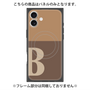 プレミアムパネル with MagSafe［ オリジナル - initial two tone - B brown ］
