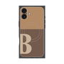 プレミアムパネル with MagSafe［ オリジナル - initial two tone - B brown ］