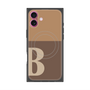 プレミアムパネル with MagSafe［ オリジナル - initial two tone - B brown ］