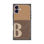 プレミアムパネル with MagSafe［ オリジナル - initial two tone - B brown ］