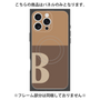 プレミアムパネル with MagSafe［ オリジナル - initial two tone - B brown ］