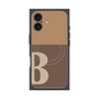 プレミアムパネル with MagSafe［ オリジナル - initial two tone - B brown ］