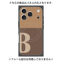 プレミアムパネル with MagSafe［ オリジナル - initial two tone - B brown ］