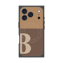 プレミアムパネル with MagSafe［ オリジナル - initial two tone - B brown ］